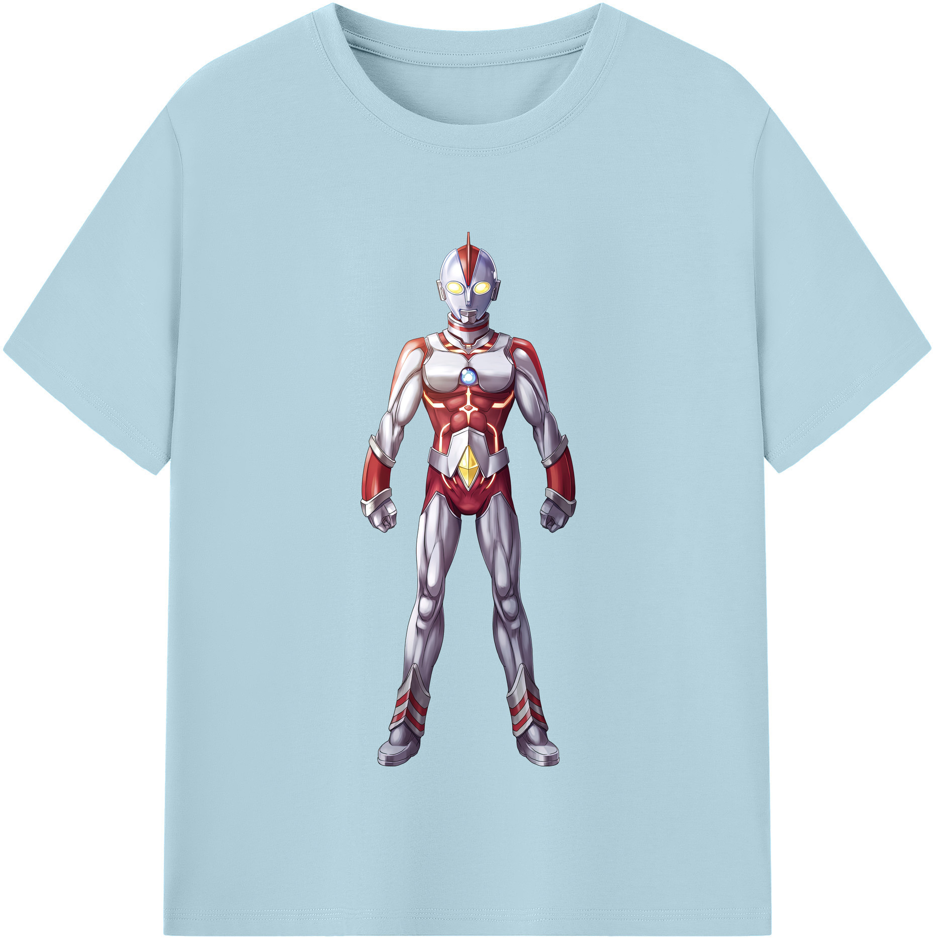 （画像用） ウルトラマン Ultraman 綿100％半袖Tシャツ（フロントプリント）